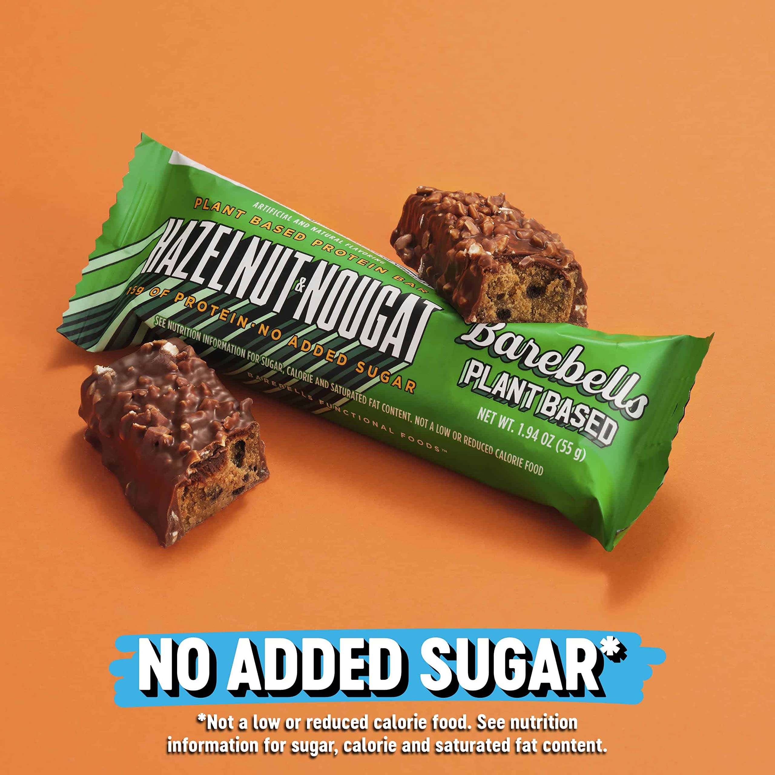 Barebells Vegan Protein Bars Hazelnut & Nougat - 12 Count, 1.9oz Bars - Features Plant BAREBELLSBuy Supplements Australia