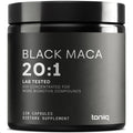 Toniiq Black Maca Root - Ultra High Potency 20:1 Extract - Single Origin, Wildcrafted & Highly Concentrated - Third-Party Lab Tested - 120 Capsules Toniiq buy supplements Au