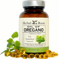 Herbal Roots Oil of Oregano - Made from Mediterranean Oregano Oil - 90 Easy to Swallow Softgel Capsules - Extra Strength 150mg Herbal Roots buy supplements Au