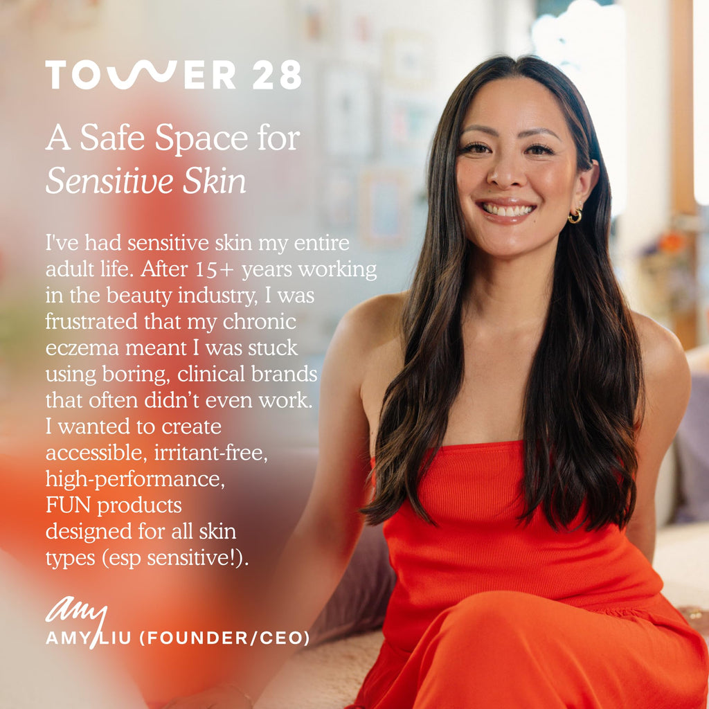 Tower 28 LipSoftie Tinted Lip Balm Treatment - Hydrating Glossy Balm + Overnight Lip Mask
