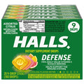 HALLS Defense Assorted Citrus Vitamin C Drops, 20 Sticks of 9 Drops (180 Total Drops) HALLS buy supplements Au