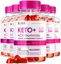 5 Pack - Bliss Keto ACV Gummies Advanced Weight Loss, Bliss ACV Active Gummies