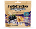 Tummydrops, No Sugar Sweet Blackberry Ginger Flavor, Gluten Free & Vegan, 33 Individually Wrapped Organic Ginger Lozenges Made with Organic Monkfruit tummy drops buy supplements Au