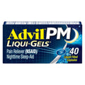 Advil PM Pain Reliever and Nighttime Sleep Aid, Pain Medicine with Ibuprofen for Pain Relief and Diphenhydramine Citrate for a Sleep Aid - 40 Coated Caplets AdvilBuy Supplements Australia