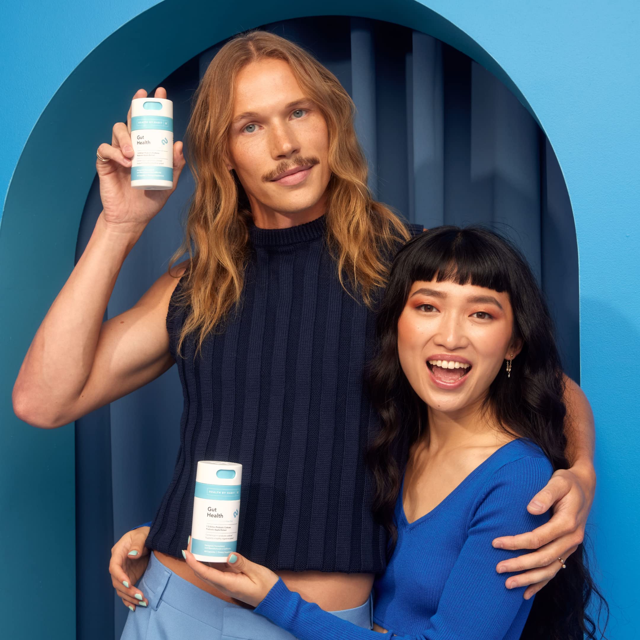 Health By Habit Gut Health Supplement (60 Capsules) - Contains 1.5 Billion probiotic Health By HabitBuy Supplements Australia