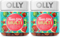 OLLY Teen Girl Multi Gummy, Healthy Skin and Immune Support, 15 Essential Vitamins, Biotin, Zinc, Calcium, Chewable Multivitamin OLLY