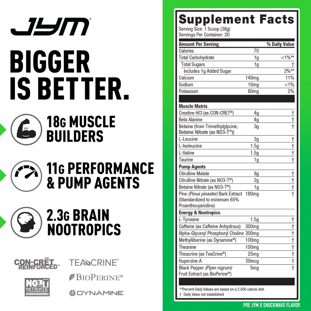 PRE JYM X - Shockwave JYM Supplement ScienceBuy Supplements Australia