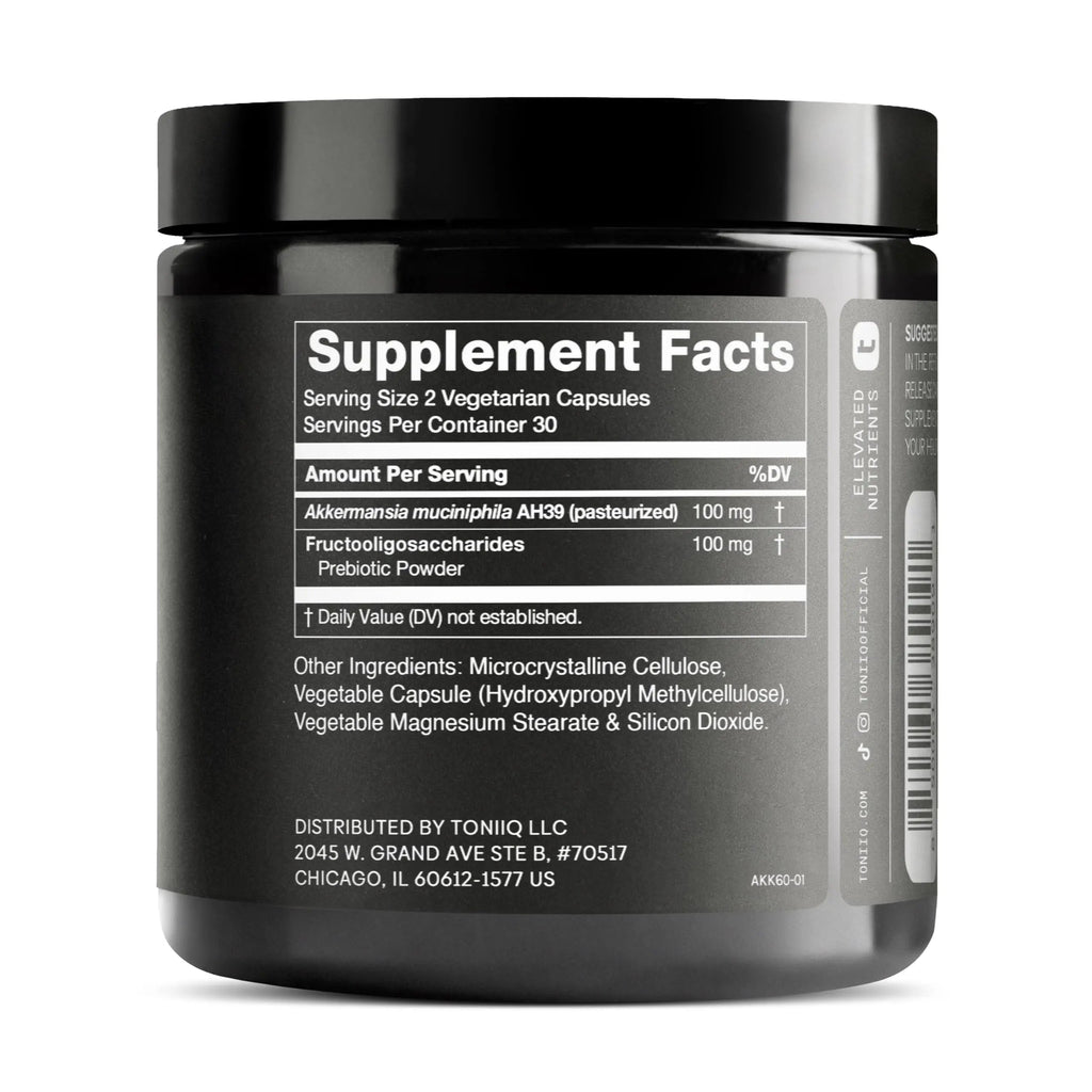 Toniiq Akkermansia Probiotic – 10 Billion TFU – Supports Gut Health & GLP-1 Activity Toniiq buy supplements Au