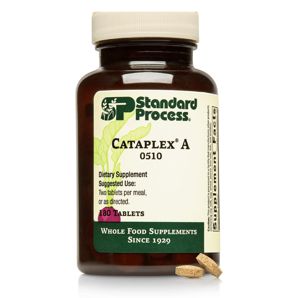 Standard Process Cataplex A - Supports Eye Health & Mucous Membranes - Supports Healthy Vision & Provides Antioxidant Vitamin A - Non-Dairy & Non-Soy - 180 Tablets Standard Process Inc.Buy Supplements Australia
