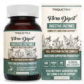 Flora Digest - 3-in-1 Max Strength Digestive Enzymes + Gut Surviving Probiotics & ButyraGen® Postbiotic for Optimal Digestion, Bloating Relief, Regularity, Gut Lining & Colon Support - (60 Capsules) Triquetra HealthBuy Supplements Australia