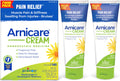 Boiron Arnicare Cream 4.2 oz (Twin Pack) for Joint Pain, Muscle Pain Relief, Swelling, Soreness, Stiffness, and Bruises - Fast Absorbing and Fragrance-Free Arnica BoironBuy Supplements Australia