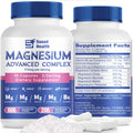 5 in 1 Magnesium Complex Capsule 976mg wtih Magnesium Glycinate, Citrate, Malate, L-Threonate & Vitamin B6, High Absorption Magnesium Complex for Women & Men, Third-Party Tested, Vegan, Non-GMO Sound Health PlusBuy Supplements Australia