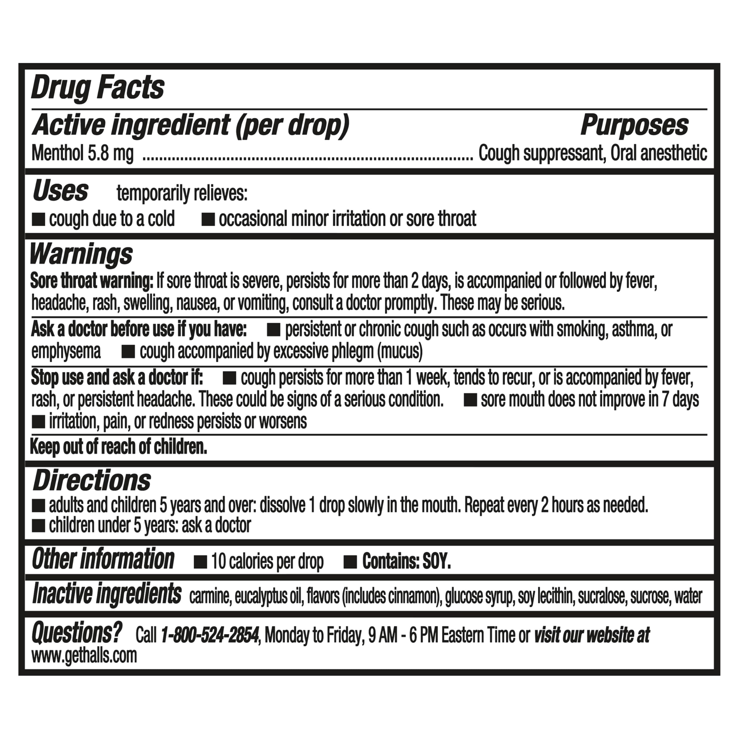 Halls Cough and Throat Relief Cherry Cough Drops, Bulk Pack, 250 Drops HALLS buy supplements Au