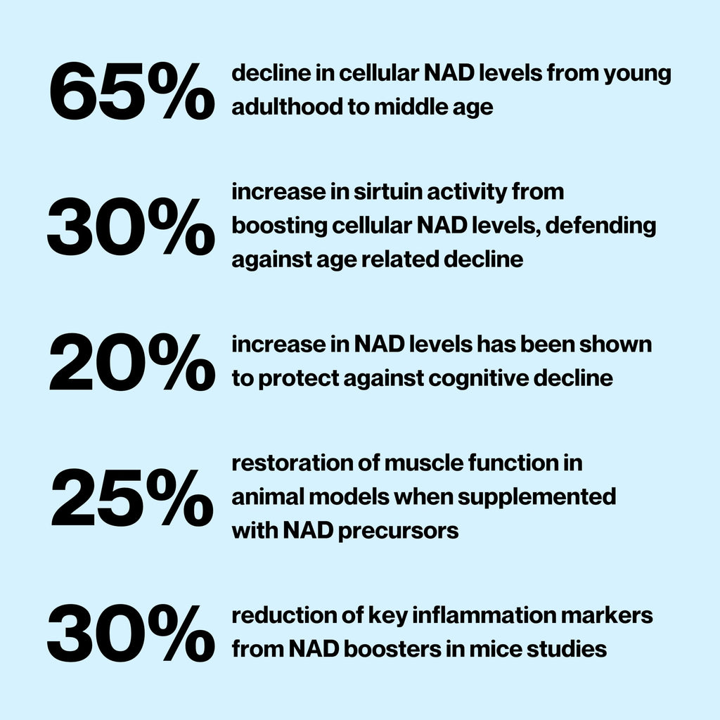 Celly NAD Booster | Longevity Supplement for Healthy Aging with NR (Nicotinamide Riboside) and Nicotinamide | Promotes Cell Function & Vitality | Non-GMO & 3rd Party Tested CellyBuy Supplements Australia