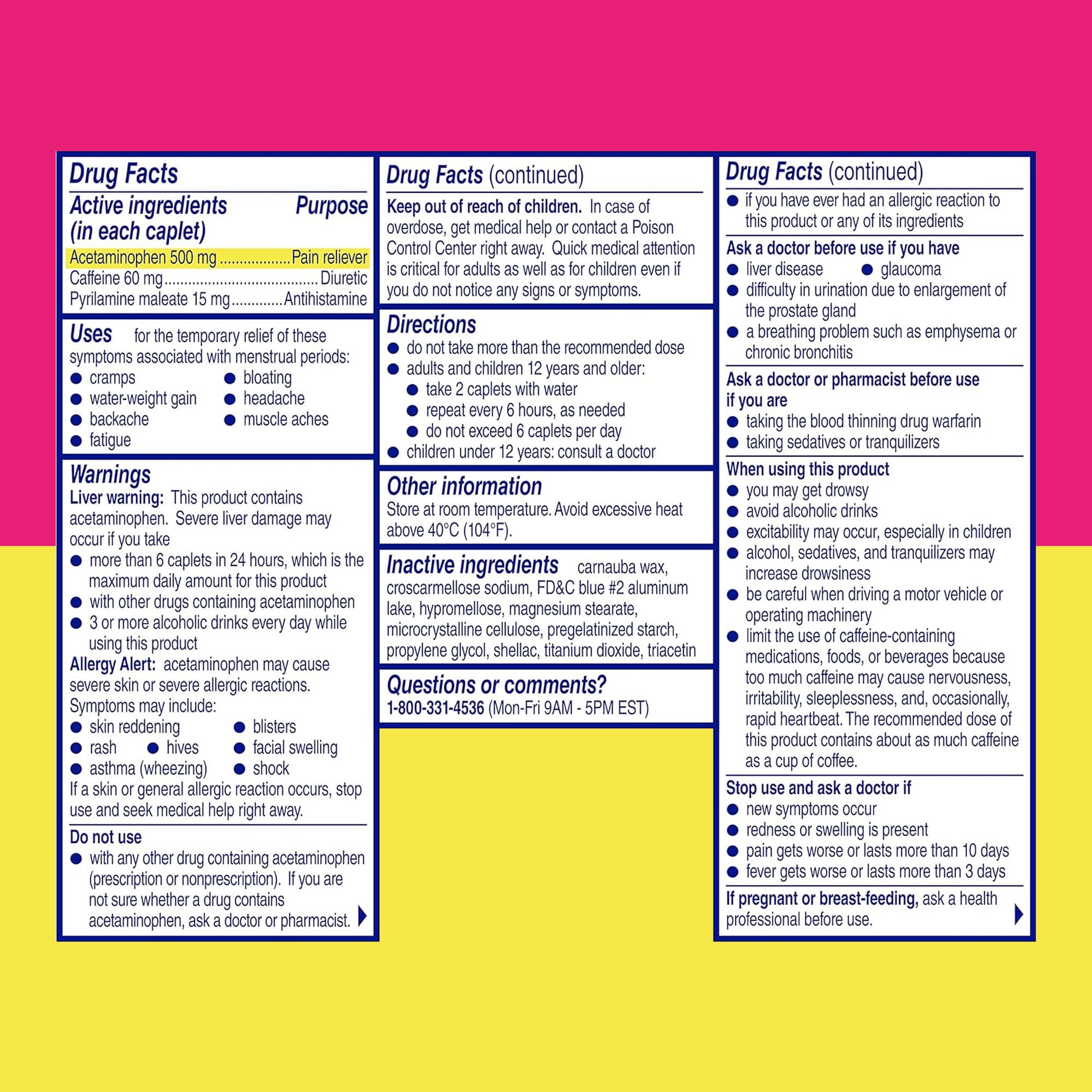 Midol Complete Menstrual Pain Relief Caplets, 40 Count - Provides Cramp, Headache, and Bloating Relief MidolBuy Supplements Australia