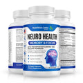 Nootropic & Neuro Brain Supplement for Memory & Focus Support. Clinically Tested Vitamins for Mental Support & Cognitive Clarity W/Bacopa Monnieri, VIT A, B6, Riboflavin, Niacin, Thiamin & Folate NUTRITION LABS BE BETTERBuy Supplements Australia