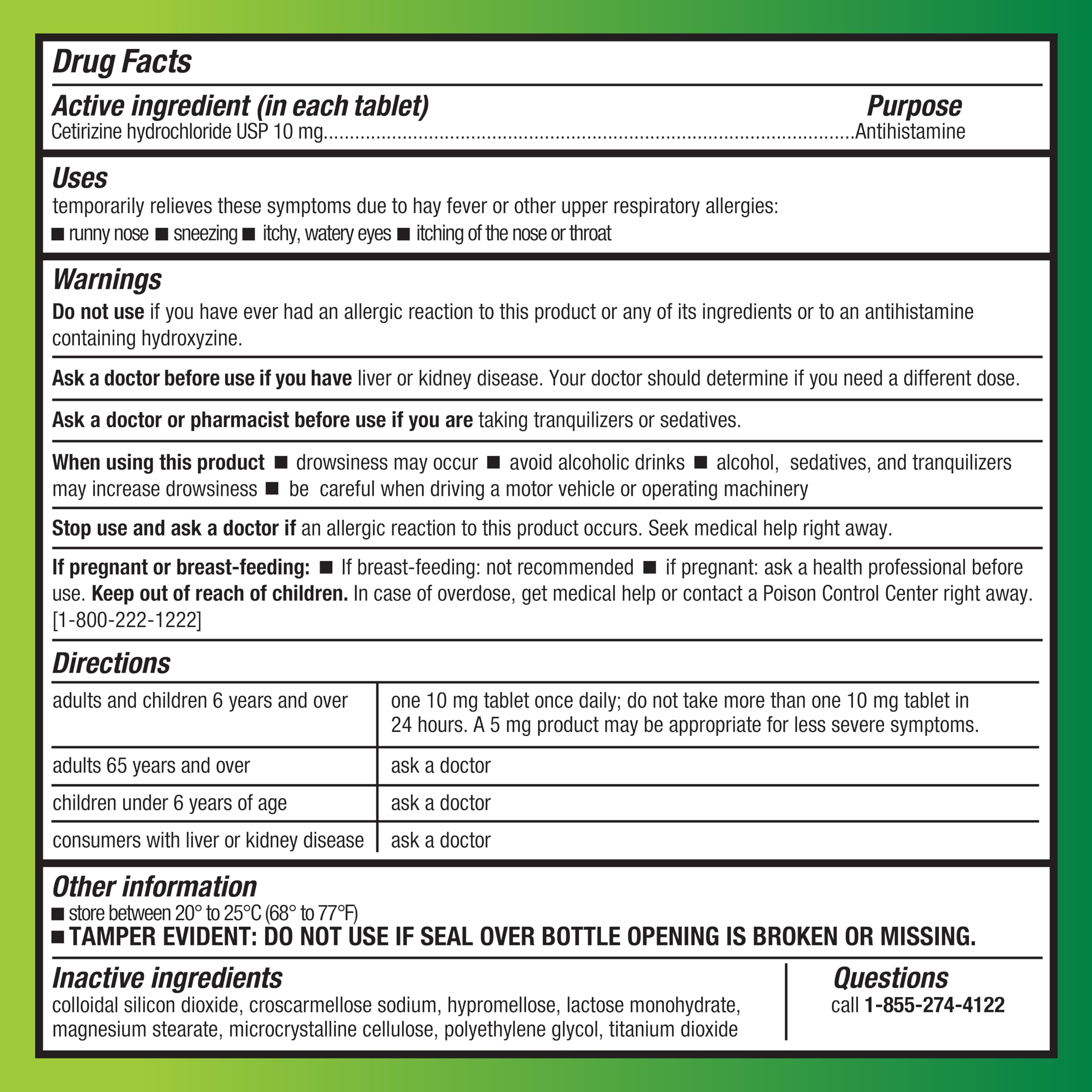 Amazon Basic Care All Day Allergy, Cetirizine Hydrochloride Tablets, 10 mg, 24-Hour Relief for Sneezing, Runny Nose, Itchy Eyes & Throat, Indoor & Outdoor Allergy Relief, 30 Count Amazon Basic Care buy supplements Au
