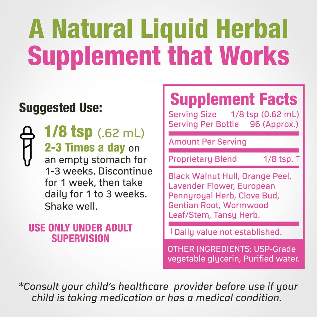 Cedar Bear - Intestinal Cleanse for Kids, Liquid Herbal Supplement for Detox Cleanse Cedar Bear NaturalesBuy Supplements Australia