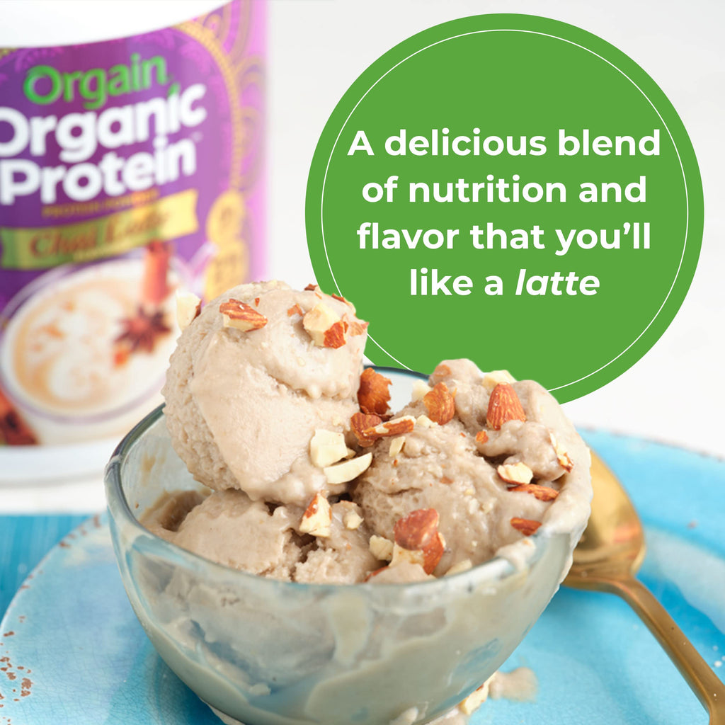 Orgain Organic Vegan Protein Powder, Chai Latte - 21g Plant Based Protein, Gluten Free OrgainBuy Supplements Australia