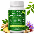 DYDUON Zafira Recovery Foundation Capsules – Mental Clarity, Hair & Mood Support, Natural Herbal Formula with Saffron Extract, Ginger Extract, L-Theanine, Myo-Inositol, Non-GMO, 60 Capsules DYDUONBuy Supplements Australia