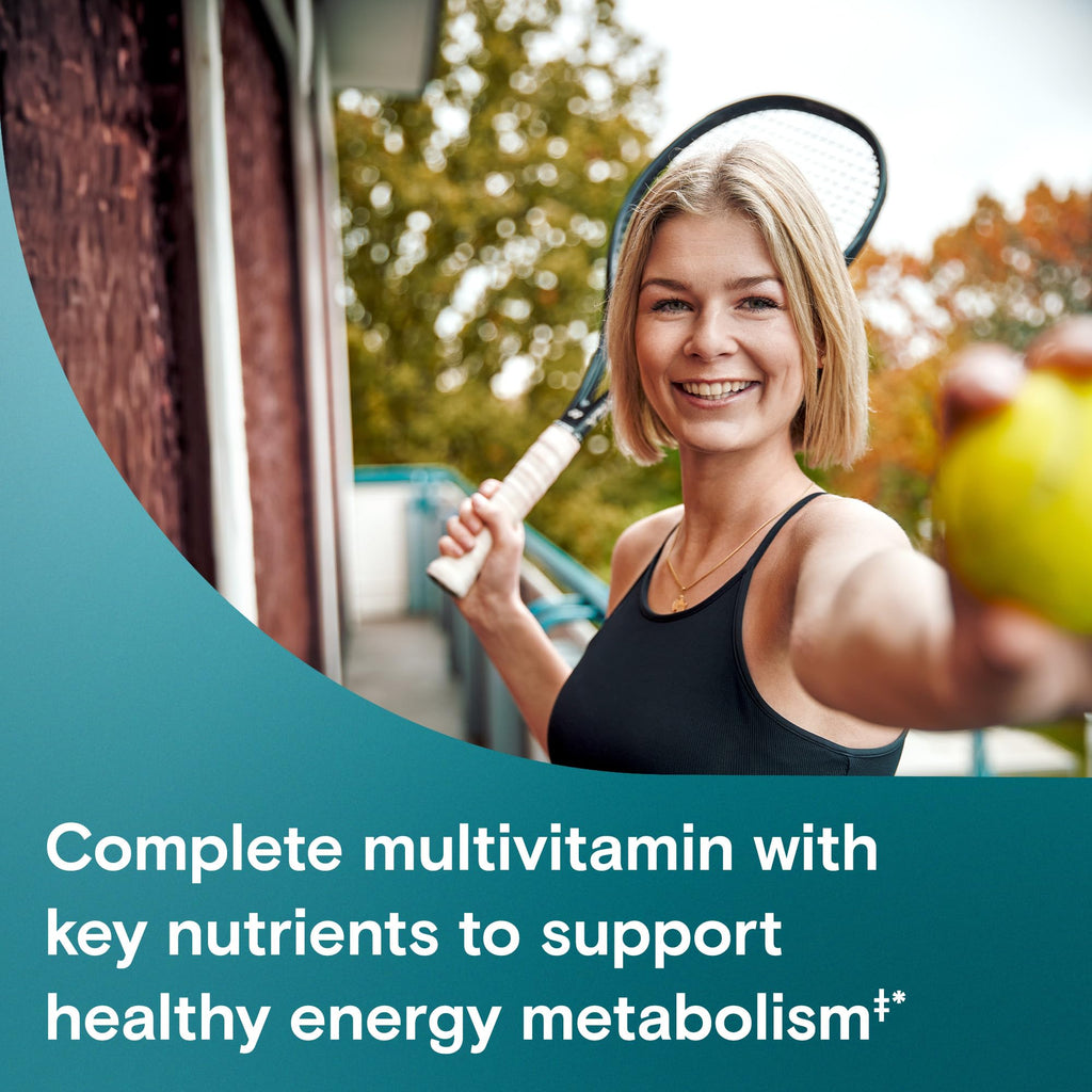 One A Day Women's Active Metabolism Daily Essential, Multivitamin for Women, Metabolism Support, Vitamins for Women with All 8 B-Vitamins