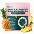 QualiLife Premium Feminine Balance Gummies for Women – Probiotic Vaginal Health Support with Vitamin C – pH Balance & Flora Support – Sugar Free, Vegan, Hawaiian Pineapple Flavor – 60 Gummies (1) QualiLifeBuy Supplements Australia