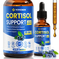 vivcmin 10 in 1 Cortisol Supplements for Women & Men, Cortisol Reducer with Ashwagandha, Magnesium, L-Theanine, Hormone Balance Drops - Sleep & Mood Support, 2 Fl Oz, Blueberry Flavor vivcminBuy Supplements Australia