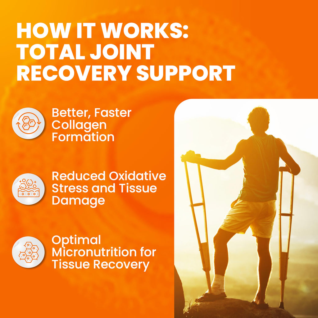 SaltWrap Joint Clinic - Multivitamin for Joint Health and Recovery - with Type II Collagen, C3 Turmeric, Cissus, and Hyaluronic Acid - 224 Capsules SaltWrapBuy Supplements Australia