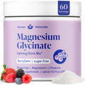 Magnesium Glycinate Powder + L-Theanine | 60 Servings | 300 mg per Scoop High Absorption Chelated Magnesium Powder for Sleep - Natural Mixed Berry Flavor, No Sugar, Support Restful Sleep & Relaxation Nuven NaturalsBuy Supplements Australia