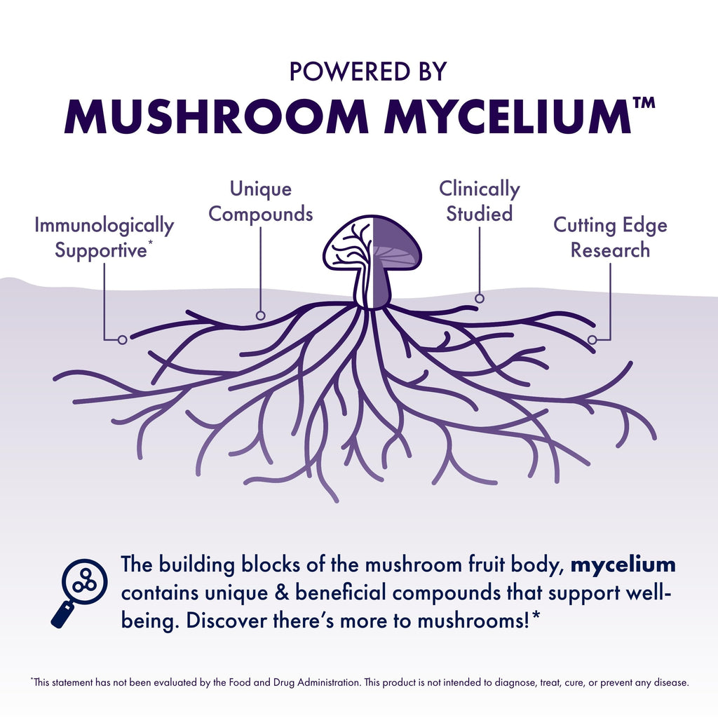Host Defense Mushrooms Lion's Mane - Supplement Capsules for Brain Health Support - Mushroom Support for Focus & Memory Function