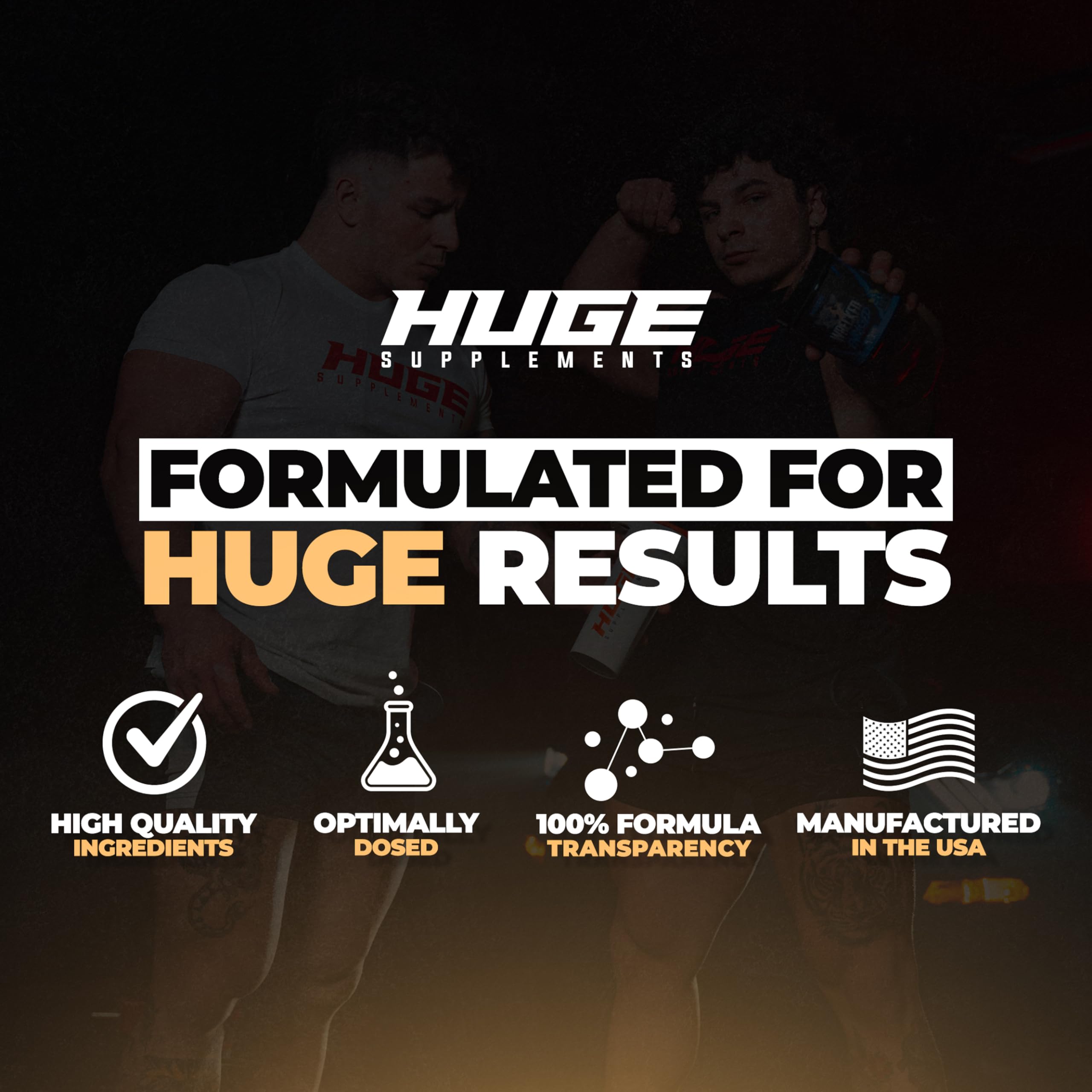 Huge Supplements Whey Protein Concentrate Powder - 25g Protein Per Serving Huge SupplementsBuy Supplements Australia