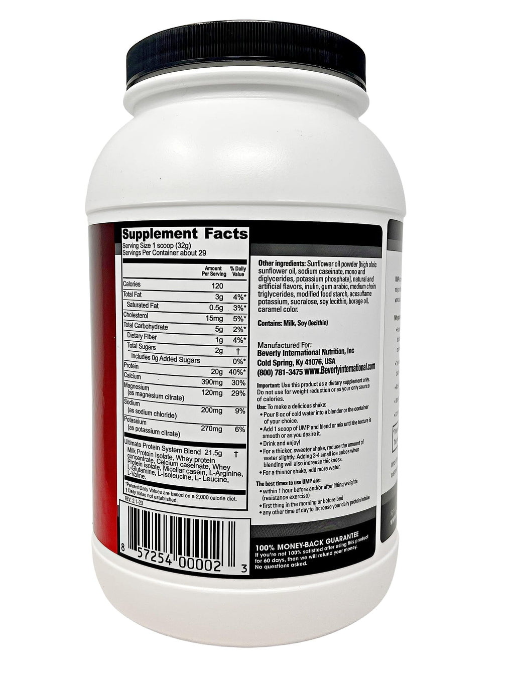 Beverly International UMP Protein Powder, Graham Cracker. Unique Whey-Casein Ratio Beverly InternationalBuy Supplements Australia
