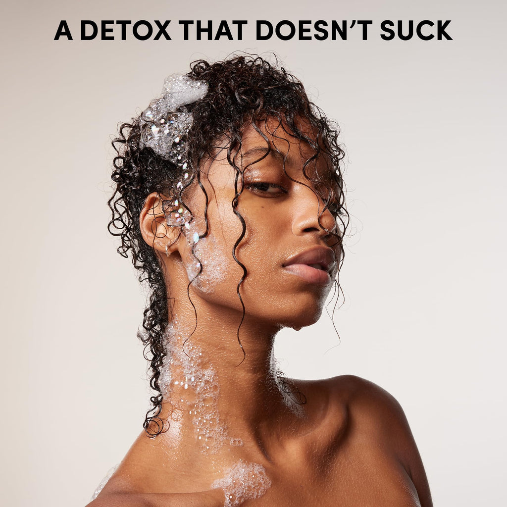 OUAI Detox Shampoo & Thick Hair Conditioner Bundle - Clarifying Shampoo for Build Up, Dirt, Oil, Product and Hard Water & Moisturizing Conditioner for Thick Hair (2 Count) OUAIBuy Supplements Australia