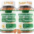NEVISS Ashwagandha Gummies 2000mg, Feel Refreshed, Plus Proprietary Blend with L-Theanine, 5-HTP, Lemon Balm, Magnesium for Calm, Zzzs & Relaxation Support, 120 Count NEVISSBuy Supplements Australia