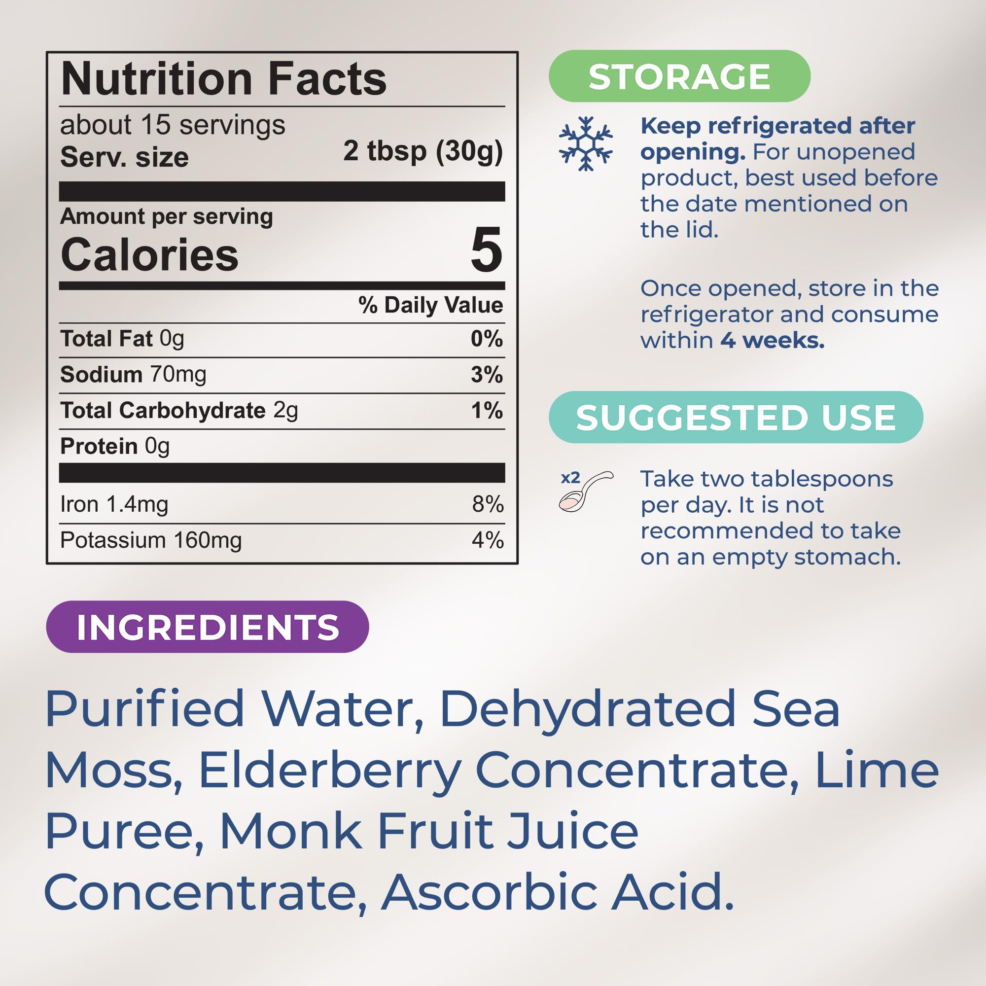 TrueSeaMoss Wildcrafted Irish Sea Moss Gel – Nutritious Organic Raw Seamoss Rich TrueSeaMossBuy Supplements Australia