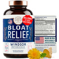 Bloat Relief Probiotic and Digestive Enzymes - Anti Bloating Turmeric, Fennel, Bromelain IBS Supplement - Detox Debloat Capsules Gas - Bloating Relief for Women and Men - 30 Gut Health Pills WINDSOR BOTANICALSBuy Supplements Australia