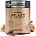 Essencraft Atlas X Testosterone Supplement for Men – 10-in-1 Natural Testosterone Booster & Muscle Booster w/Shilajit, Zinc, Tongkat Ali, & More (120 Capsules) EssencraftBuy Supplements Australia