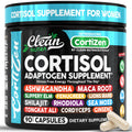 Clean Nutra Cortisol Supplements For Women | Maca Root Ashwagandha Cortisol Detox Manager Reducer + Slippery Elm Fenugreek Lions Mane Shilajit Rhodiola Sea Moss Tongkat Ali Cordyceps Ginseng Beet Root Clean NutraceuticalsBuy Supplements Australia