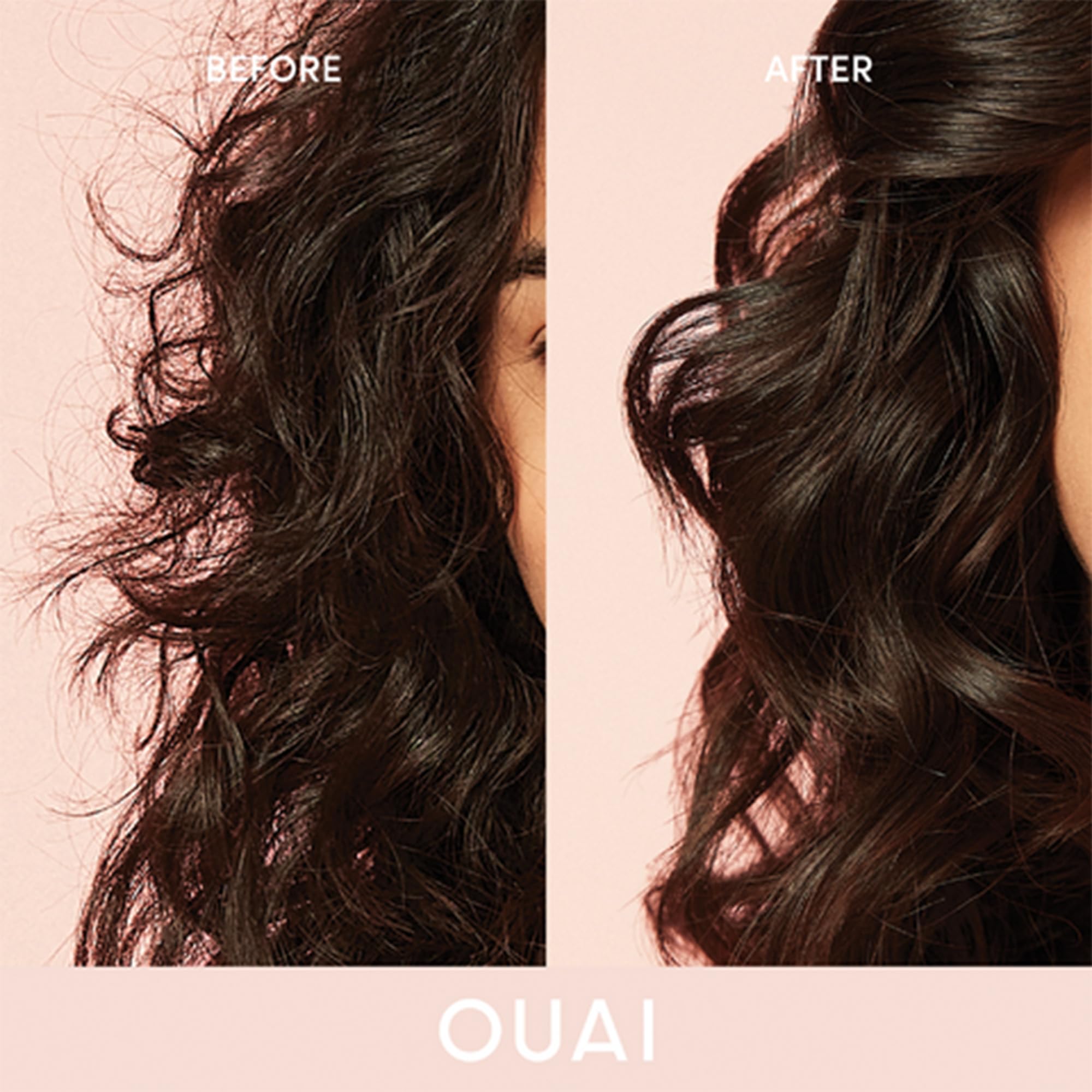 OUAI Anti Frizz Cream - Moisturizing Hair Cream with Frizz Control & Heat Protection - Provides Lasting Hydration with Jackfruit & Beetroot Extract - Paraben, Phthalate & Sulfate Free (6 oz) OUAIBuy Supplements Australia