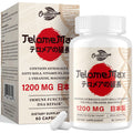 Telomere Lengthening Supplements – Organic Astragalus, Gotu Kola, Vitamin D3, Folate, L-Theanine – Anti-Aging, DNA Repair, Immune & Cellular – 60 Vegan Capsules, Made in Japan (1 Bottle) OrinthalixiumBuy Supplements Australia