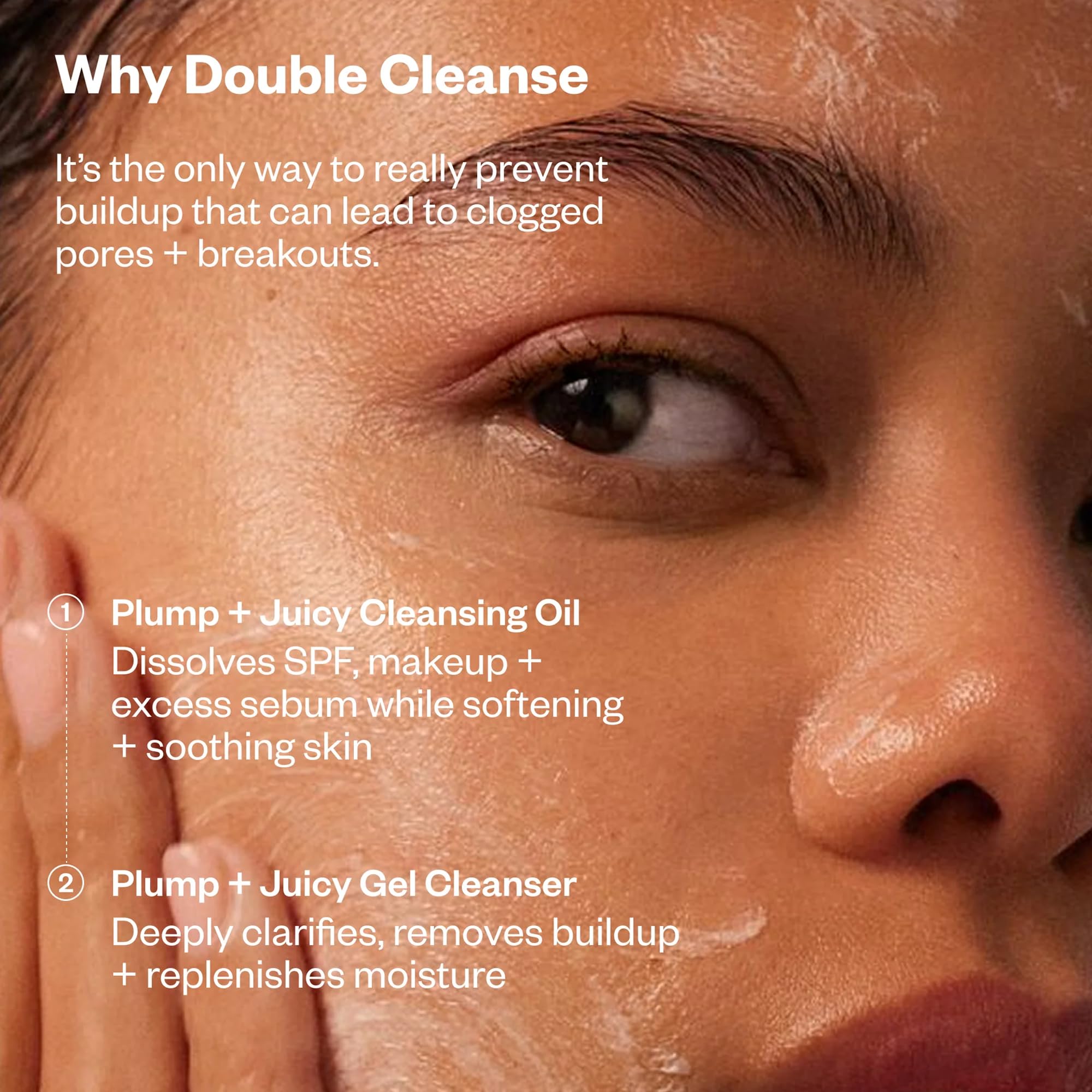 Kosas Plump + Juicy Comfy Clean Gel Cleanser –Hydrating Face Wash for All Skin Types, Deep Clean & Moisturize, Soap & Sulfate Free, with Hyaluronic Acid, Panthenol & Beta Glucan KosasBuy Supplements Australia