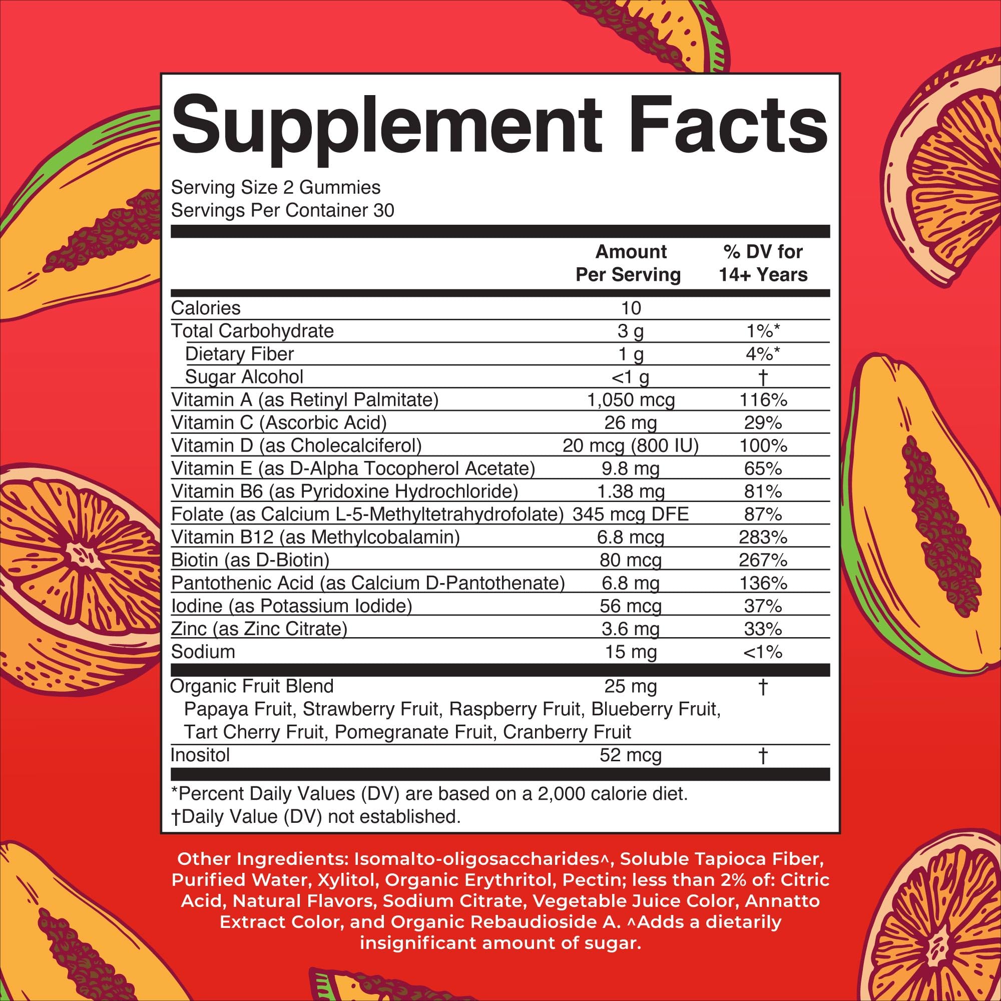 MaryRuth's Multivitamin Gummies for Men | Vitamin A, C, D, E, B6, B12, Biotin, Zinc | Energy Metabolism | Immunity | Bone Health | Cellular Health | Vegan | Non-GMO | Gluten & Sugar Free | 60 Count MARYRUTH'SBuy Supplements Australia