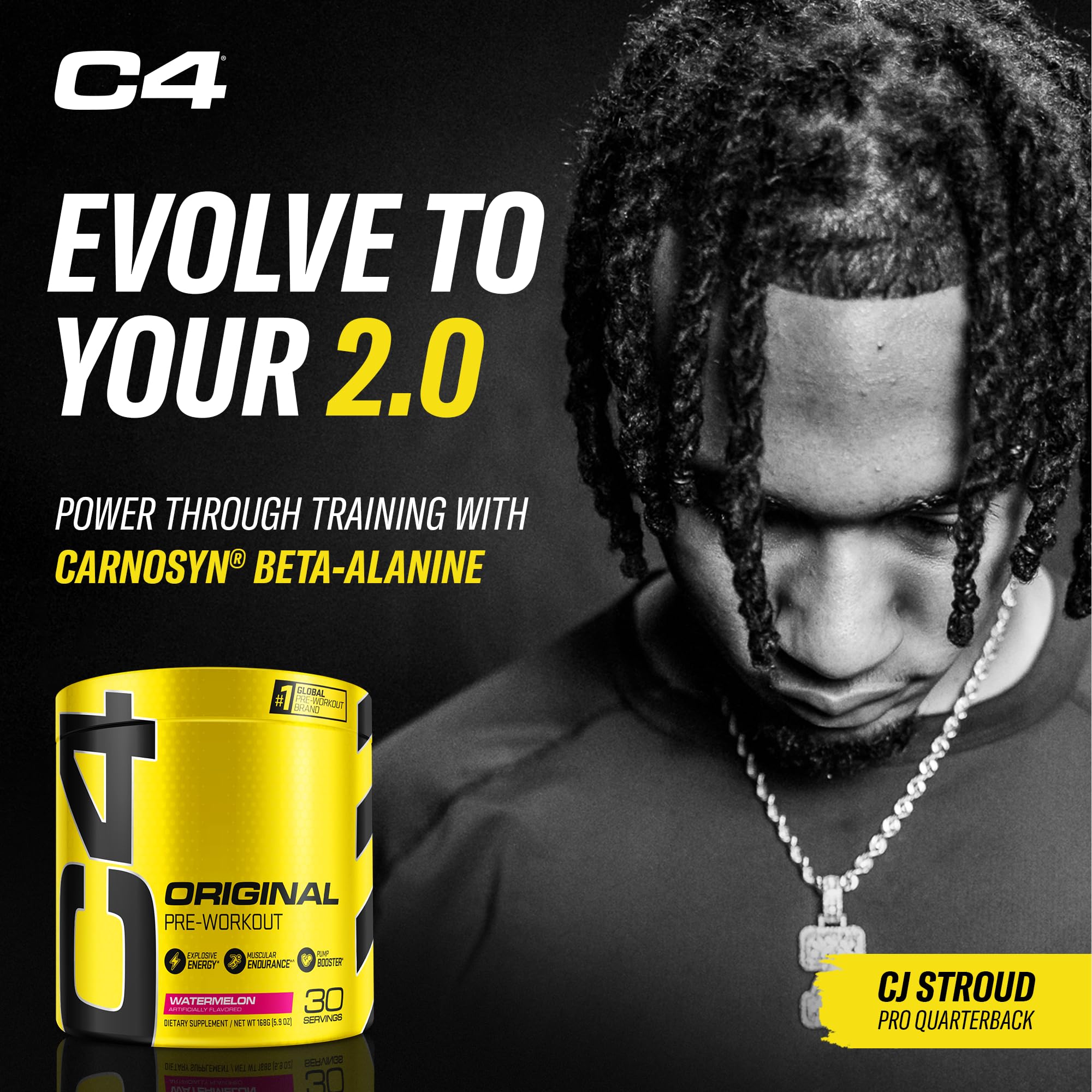 Cellucor C4 Original Pre Workout Powder Watermelon Sugar Free Preworkout Energy CellucorBuy Supplements Australia