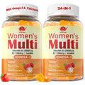 Womens Multivitamin Gummy with Omega 3（DHA/EPA), Vitamin D3 K2, Calcium, Inositol, Daily Womens Vitamin A C E B Complex LILICAREBuy Supplements Australia