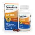 PreserVision AREDS Eye Vitamins, #1 Eye Doctor Recommended Brand, Multivitamin with Lutein, Vitamins C & E, Zinc, and Copper Supplements, 120 Softgels PreserVisionBuy Supplements Australia