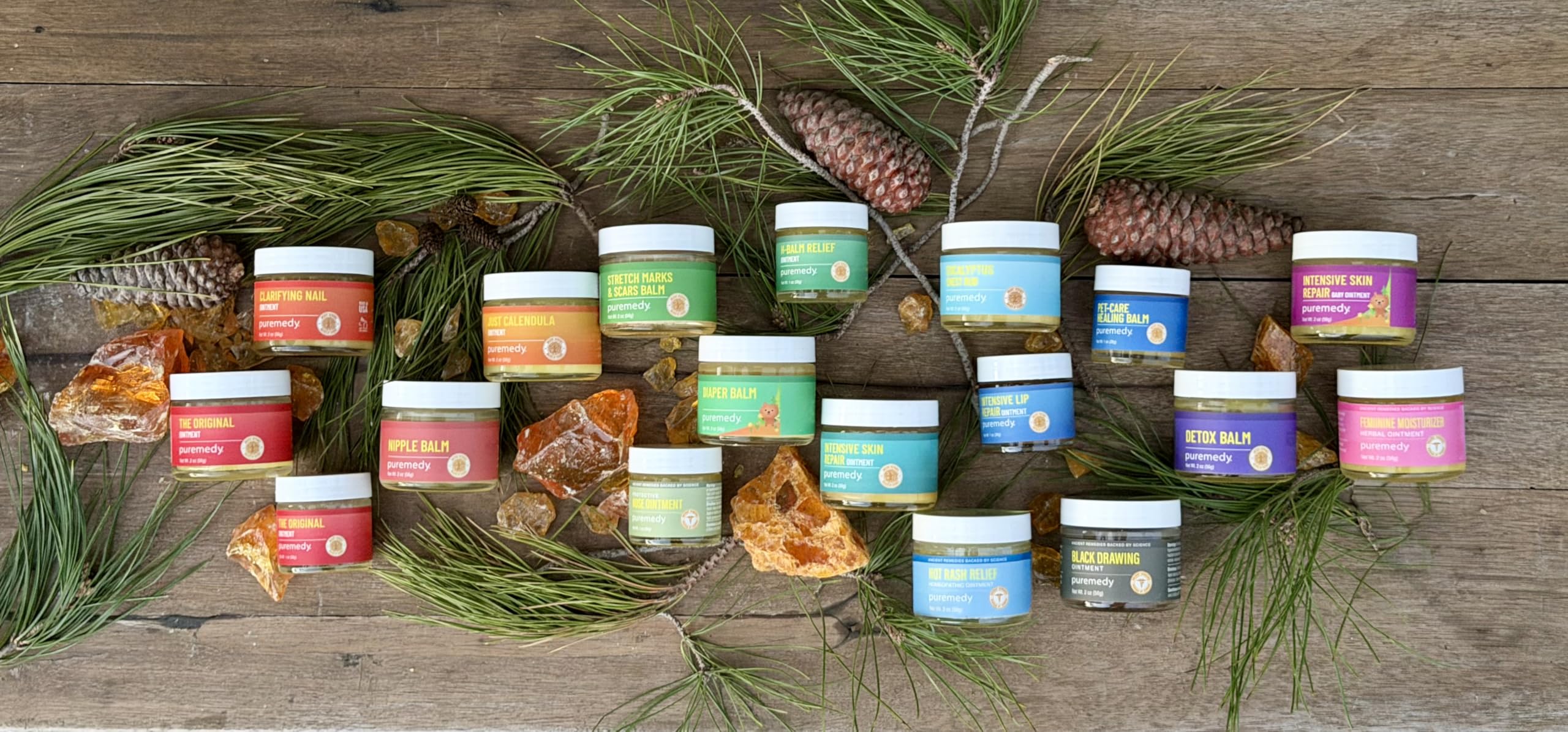 Puremedy - H-Relief Balm - All-Natural Salve for Bottom Lumps and Fissures, with Only Certified Organic or Wild Harvested Ingredients, 1 oz PuremedyBuy Supplements Australia