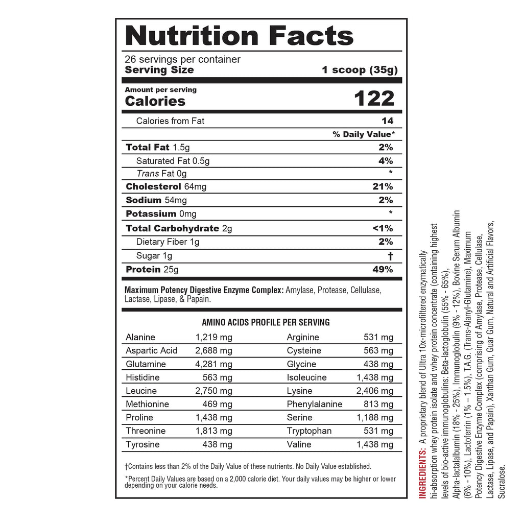 Metabolic Nutrition | Protizyme | 100% Whey Protein Powder | High Protein, Low Carb Metabolic NutritionBuy Supplements Australia