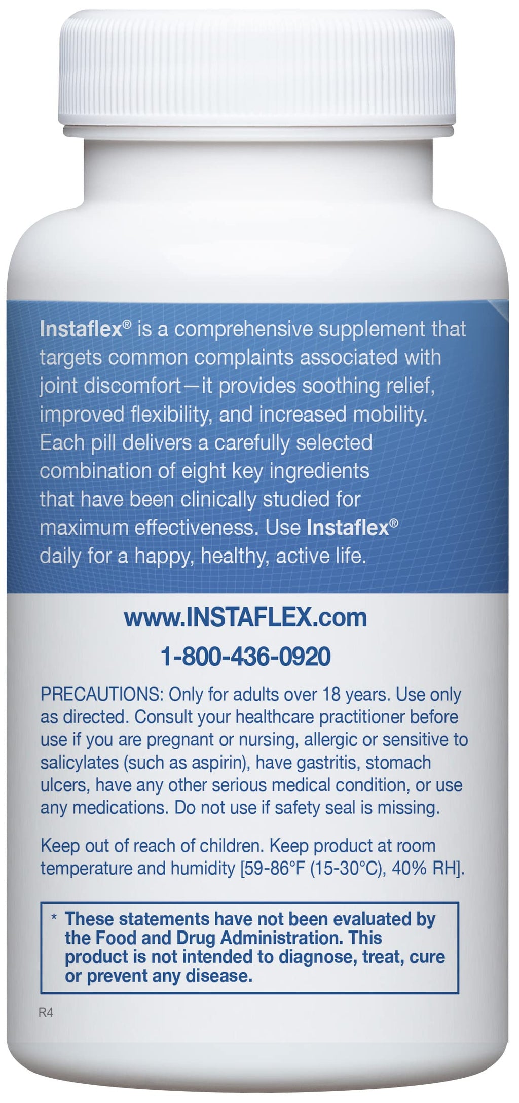 Instaflex Joint Support Supplement for Men and Women - Glucosamine, MSM, White Willow, Turmeric, Ginger, Cayenne, Hyaluronic Acid - 180 Capsules InstaflexBuy Supplements Australia