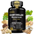 Super Calm Cortisol Supplements for Women & Men with Magnesium Glycinate, Ashwagandha, L-Theanine, Phosphatidylserine, Ginkgo & Lions Mane for Calm, Focus, Mental Clarity, Relaxation, Sleep, Energy DLNIABuy Supplements Australia